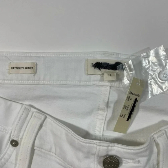 Madewell Maternity Side Panel Skinny Jeans Adjustable Edition K9152 - Picture 7 of 11